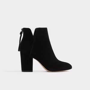 Dominicaa Aldo Black Ankle Boots
